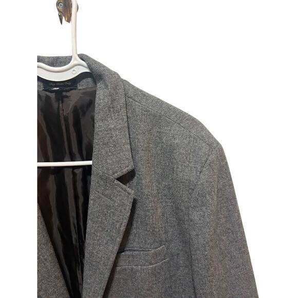L. L. Bean Wool Blend Blazer Gray Sports Coat Suit Jacket Men's size 40 - Picture 3 of 9